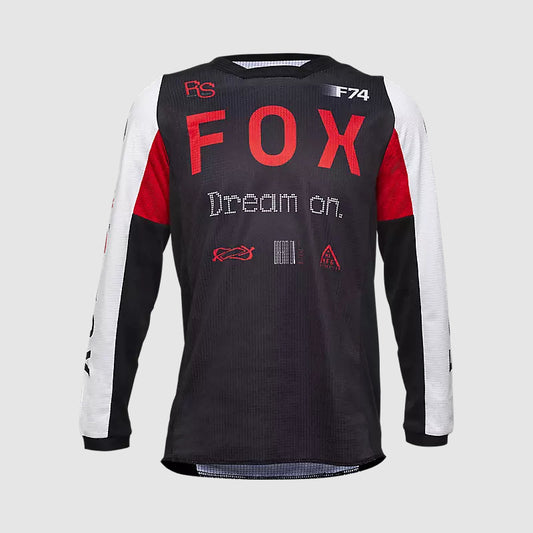 Polera Moto Niño 180 Race Spec Rojo/Negro Fox polera moto fox motocross