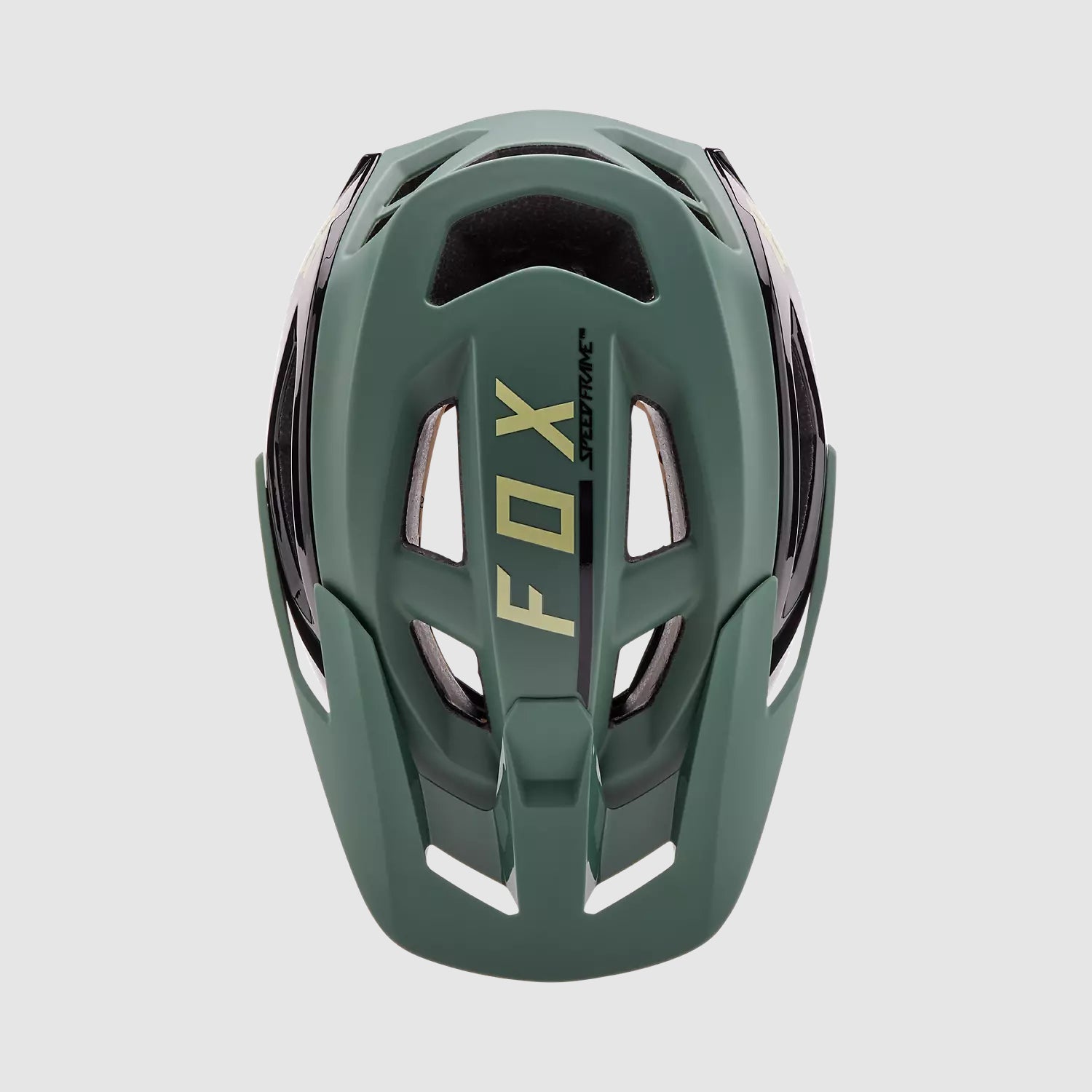 Casco Bicicleta Speedframe Pro Verde Cazador Fox | Casco MTB Fox casco fox racing motocross mtb