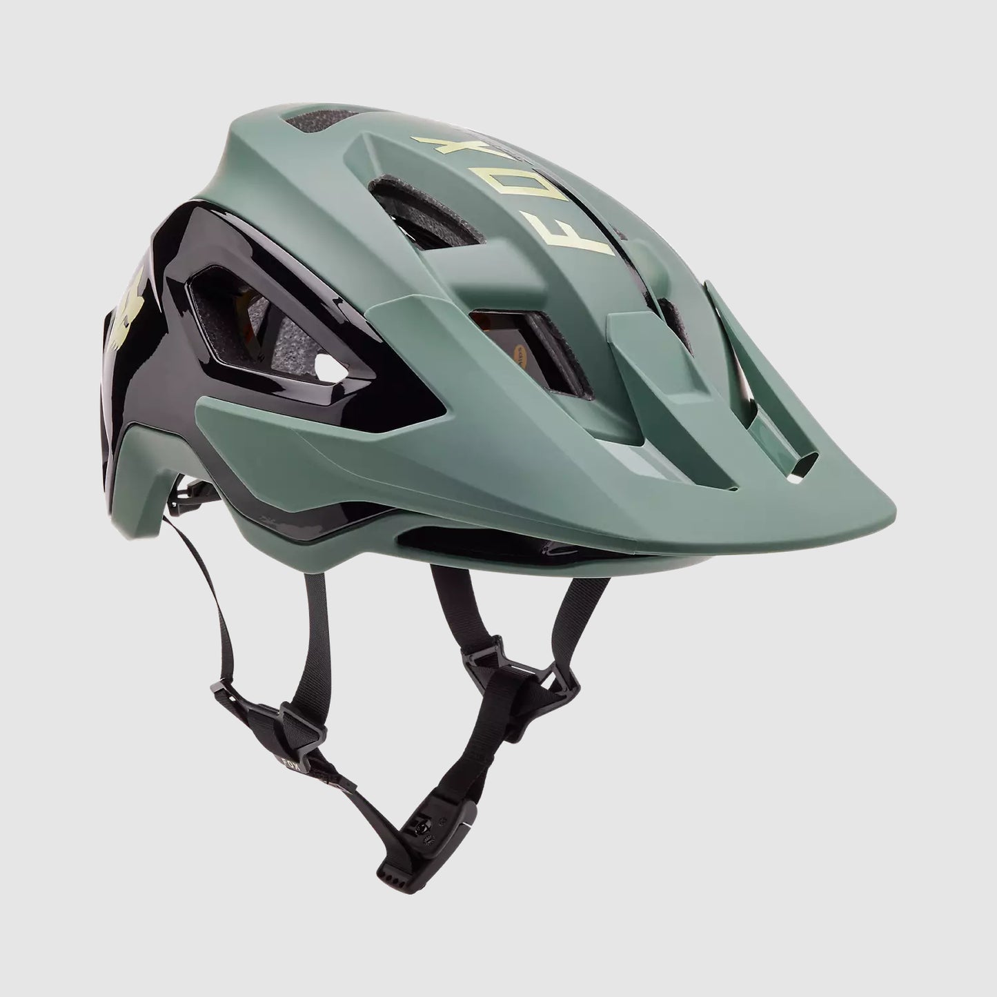 Casco Bicicleta Speedframe Pro Verde Cazador Fox | Casco MTB Fox casco fox racing motocross mtb