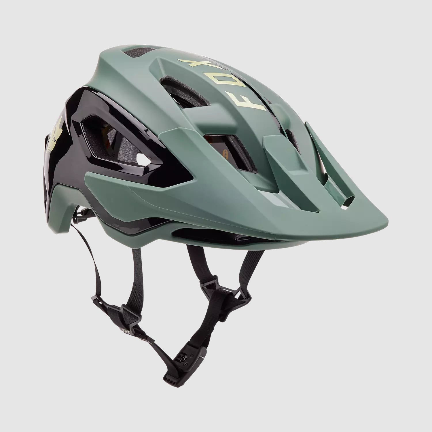 Casco Bicicleta Speedframe Pro Verde Cazador Fox | Casco MTB Fox casco fox racing motocross mtb