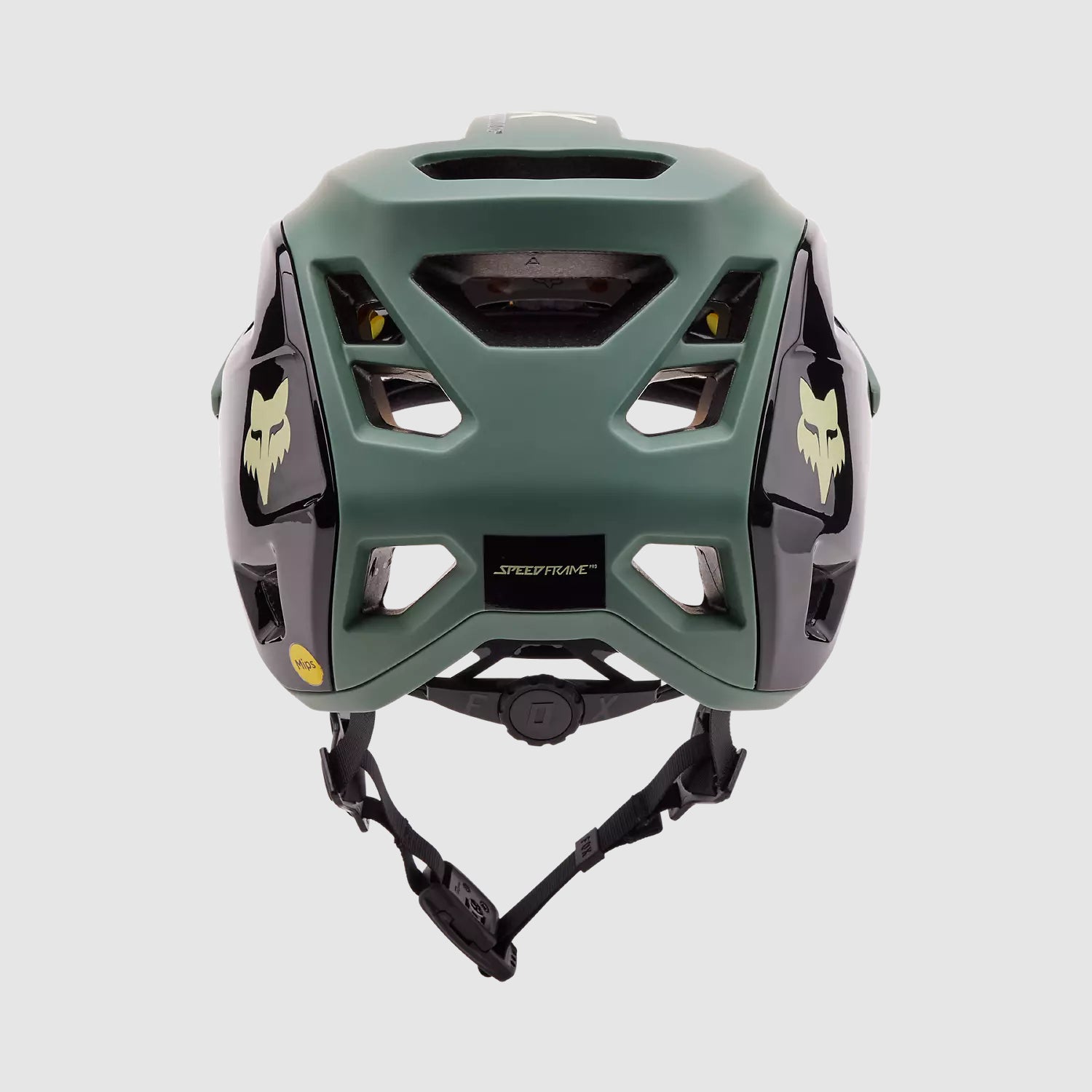 Casco Bicicleta Speedframe Pro Verde Cazador Fox | Casco MTB Fox casco fox racing motocross mtb