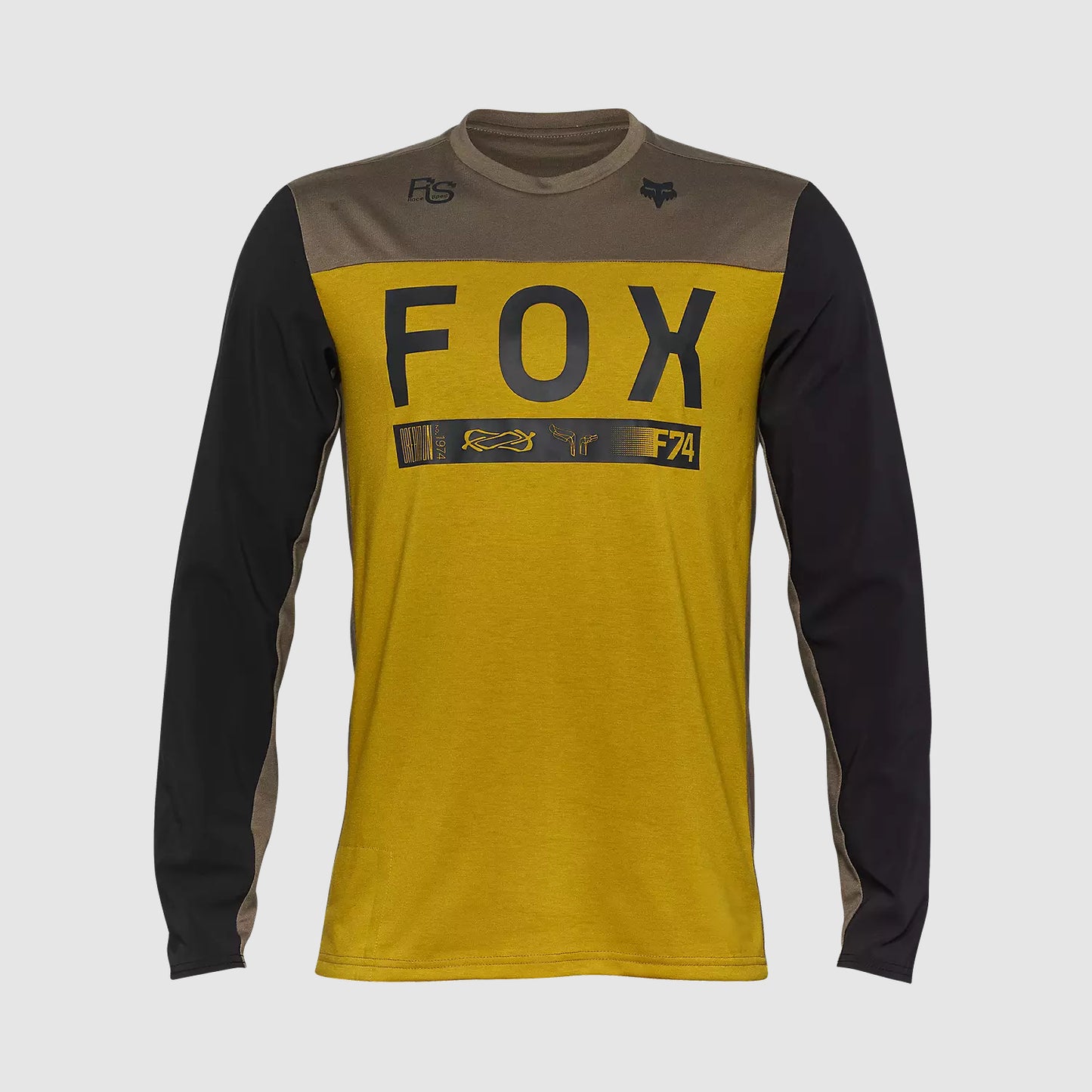 Polera Moto Ranger Off-Road Amarillo Mostaza Fox polera moto fox motocross