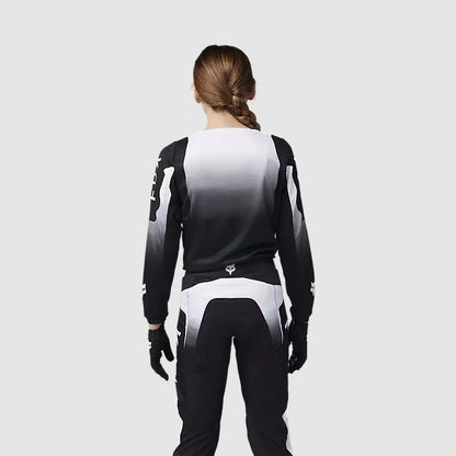 Polera Moto Niño 180 Lean Negro Fox polera moto fox motocross