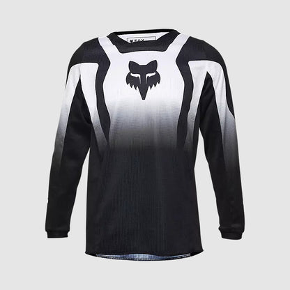 Polera Moto Niño 180 Lean Negro Fox polera moto fox motocross