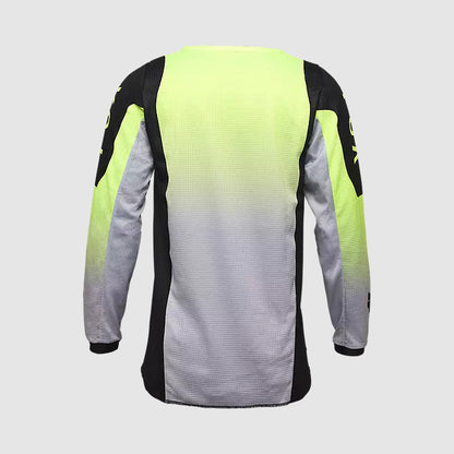 Polera Moto Niño 180 Lean Amarillo Fox polera moto fox motocross