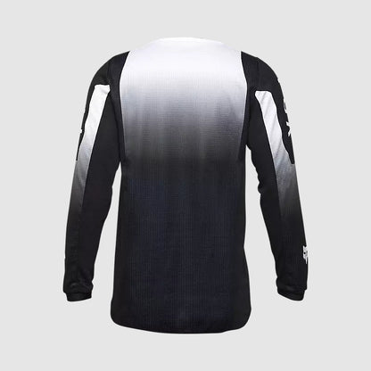 Polera Moto Niño 180 Lean Negro Fox polera moto fox motocross