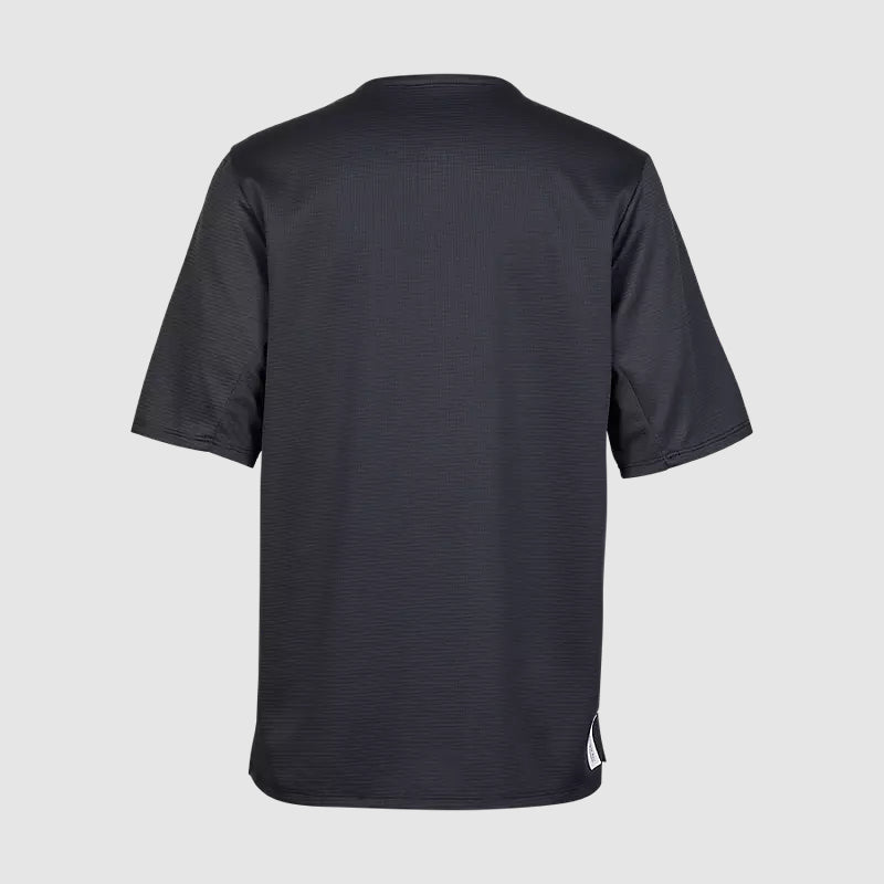 Polera Bicicleta Niño Defend Negro Fox polera bicicleta fox mtb