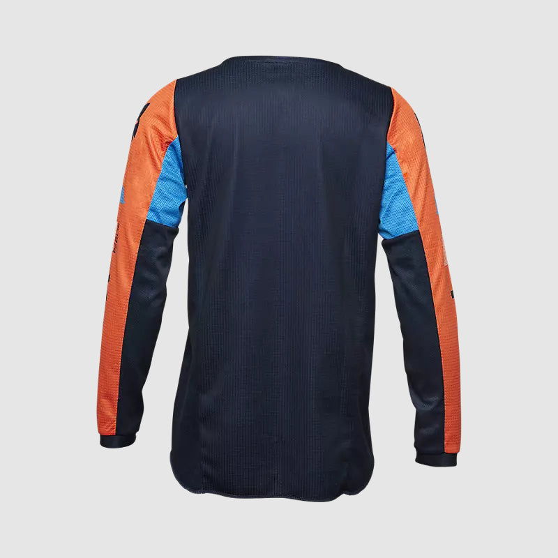 Polera Moto Niño 180 Race Spec Azul Marino Fox polera moto fox motocross