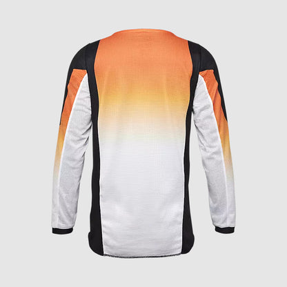 Polera Moto Niño 180 Lean Naranjo Fox polera moto fox motocross