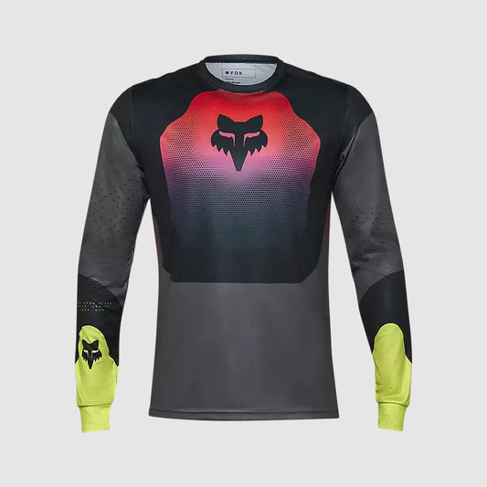 Polera Moto Ranger Revise Negro/Rosado Fox polera moto fox motocross