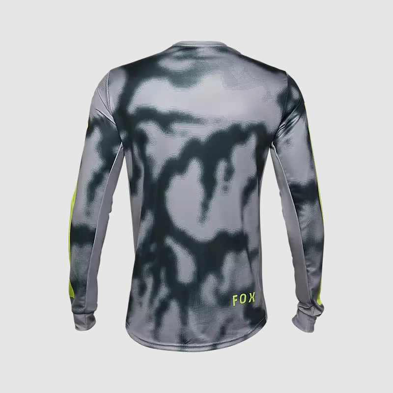Polera Bicicleta Ranger Taunt Manga Larga Gris Fox polera bicicleta fox mtb