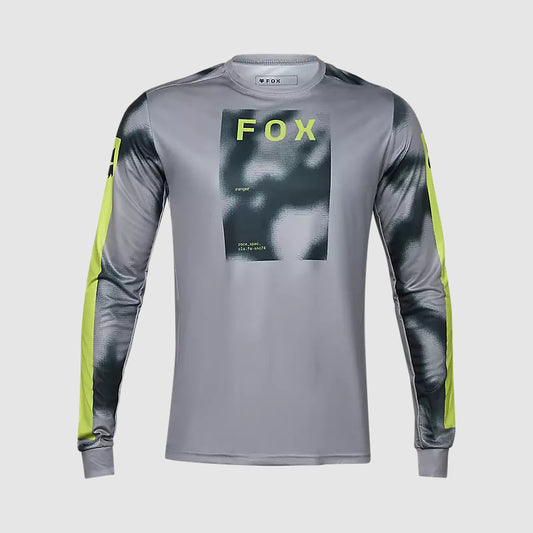 Polera Bicicleta Ranger Taunt Manga Larga Gris Fox polera bicicleta fox mtb