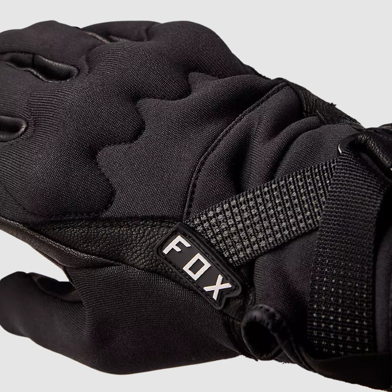 Guantes Moto Bomber Pro Stealth Negro Fox - imagen 4