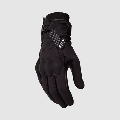 Guantes Moto Bomber Pro Stealth Negro Fox