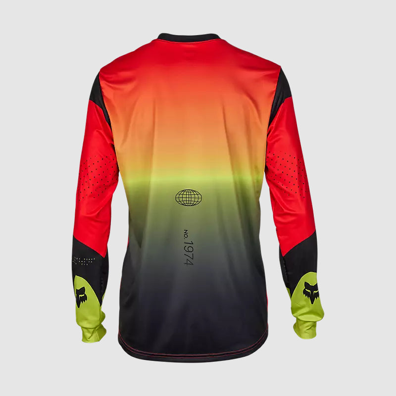 Polera Manga Larga Bicicleta Ranger Revise Rojo Fox polera bicicleta fox mtb