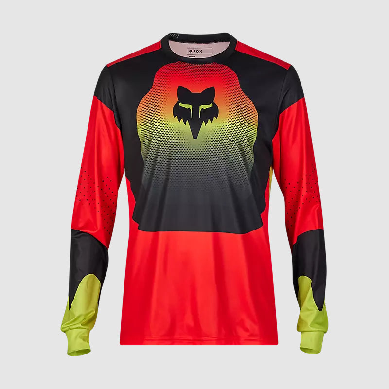 Polera Manga Larga Bicicleta Ranger Revise Rojo Fox polera bicicleta fox mtb