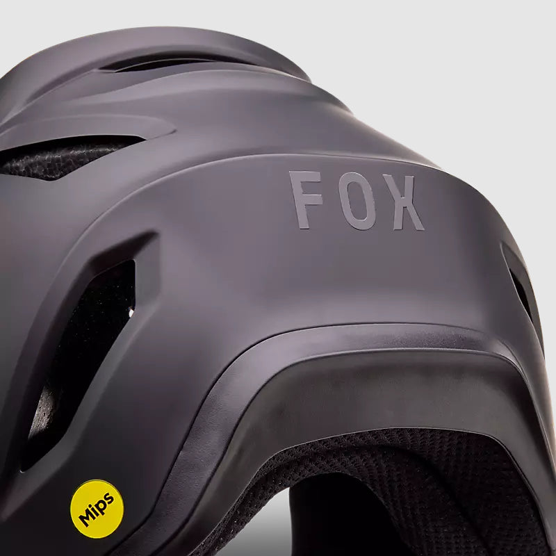 Casco Bicicleta Niño New Rampage Mate Black Negro Mate Fox | Casco MTB Fox casco fox racing motocross mtb