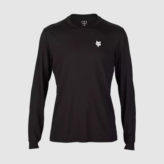 Polera Manga Larga Bicicleta Ranger Shepherds drirelease® Negro Fox polera bicicleta fox mtb