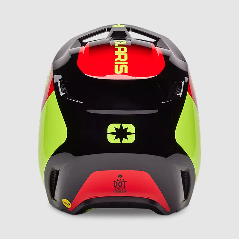 Casco Moto V1 Polaris Negro/Amarillo Fox | Casco Moto Fox casco fox racing motocross mtb