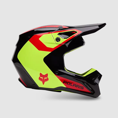 Casco Moto V1 Polaris Negro/Amarillo Fox | Casco Moto Fox casco fox racing motocross mtb