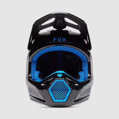 Casco Moto V1 Polaris Negro/Azul Fox | Casco Moto Fox casco fox racing motocross mtb