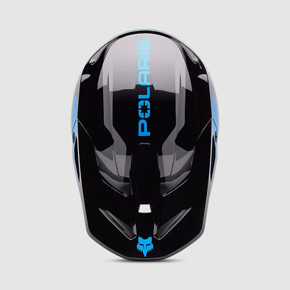 Casco Moto V1 Polaris Negro/Azul Fox | Casco Moto Fox casco fox racing motocross mtb