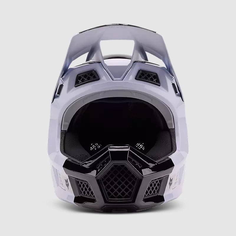 Casco Bicicleta Rampage Pro Carbon Intrude Blanco Fox | Casco MTB Fox casco fox racing motocross mtb