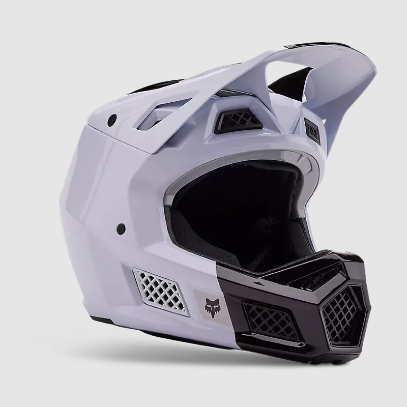 Casco Bicicleta Rampage Pro Carbon Intrude Blanco Fox | Casco MTB Fox casco fox racing motocross mtb