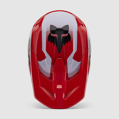 Casco Moto V1 Lean Rojo Fox | Casco Moto Fox casco fox racing motocross mtb