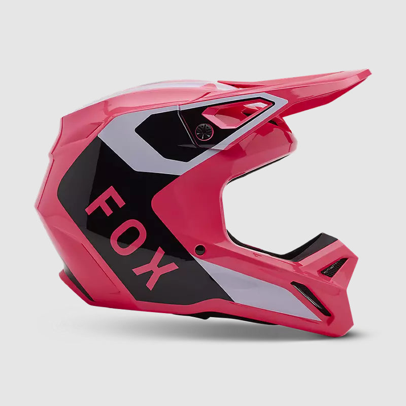 Casco Moto V1 Lean Rosado Fox | Casco Moto Fox casco fox racing motocross mtb
