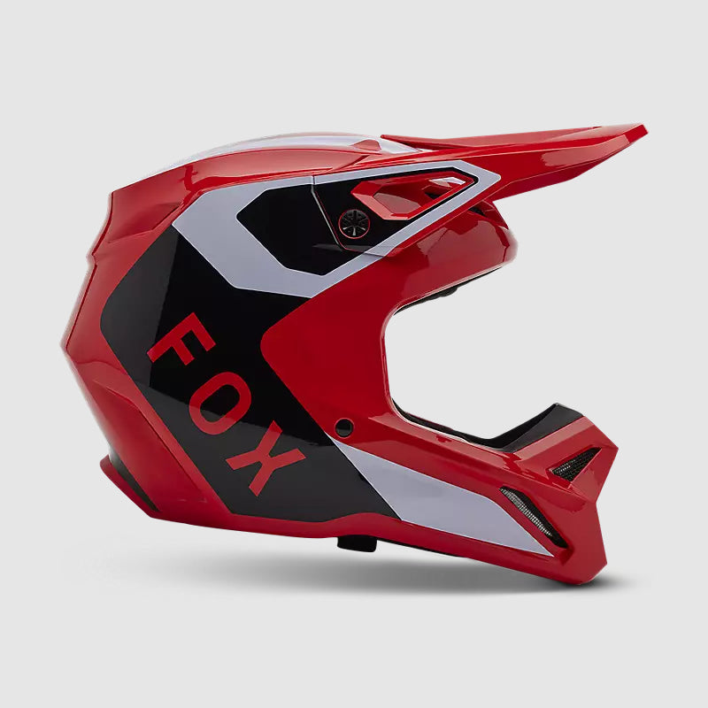 Casco Moto V1 Lean Rojo Fox | Casco Moto Fox casco fox racing motocross mtb