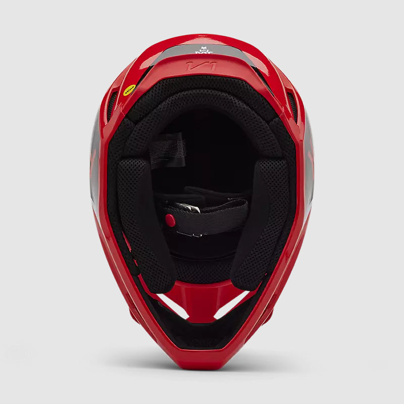 Casco Moto V1 Lean Rojo Fox | Casco Moto Fox casco fox racing motocross mtb