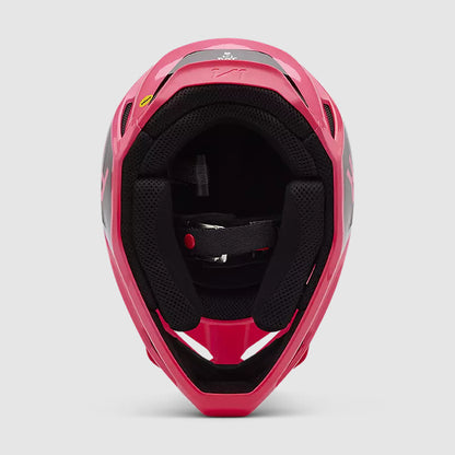 Casco Moto V1 Lean Rosado Fox | Casco Moto Fox casco fox racing motocross mtb