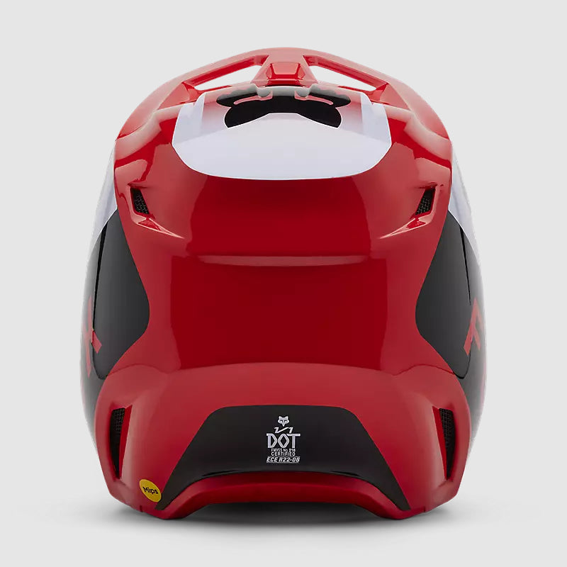 Casco Moto V1 Lean Rojo Fox | Casco Moto Fox casco fox racing motocross mtb