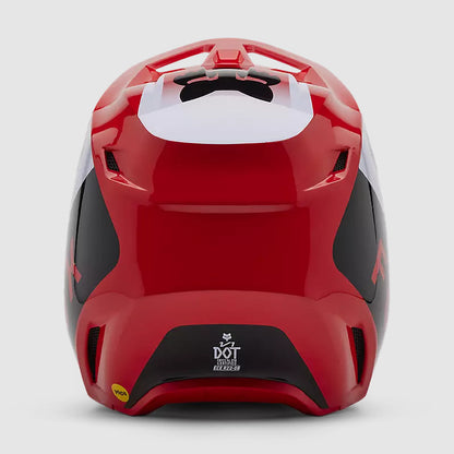 Casco Moto V1 Lean Rojo Fox | Casco Moto Fox casco fox racing motocross mtb
