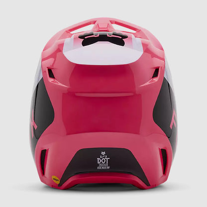 Casco Moto V1 Lean Rosado Fox | Casco Moto Fox casco fox racing motocross mtb