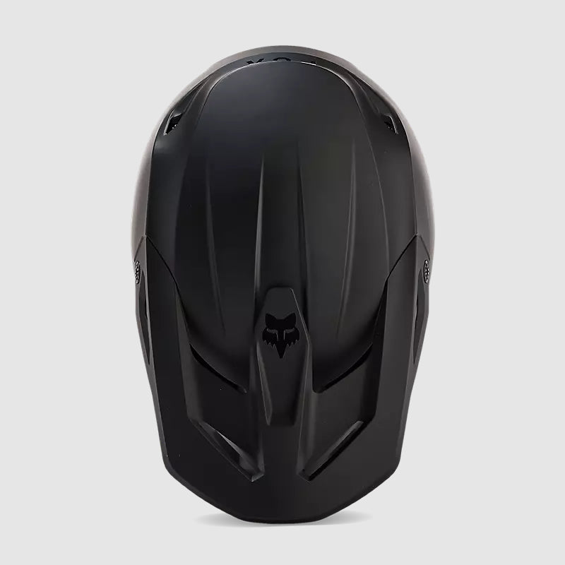 Casco Moto V1 Solid Negro Mate Fox | Casco Moto Fox casco fox racing motocross mtb