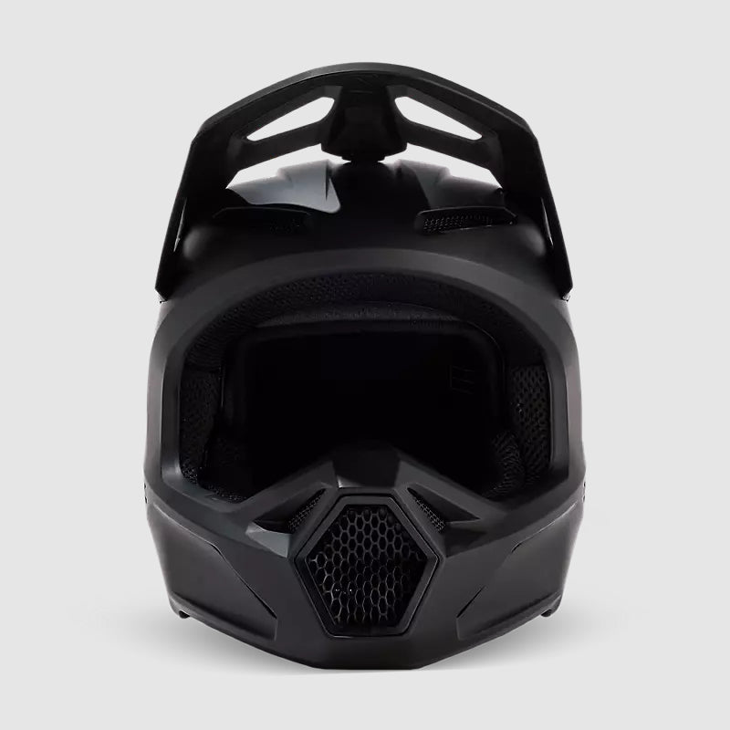 Casco Moto V1 Solid Negro Mate Fox | Casco Moto Fox casco fox racing motocross mtb