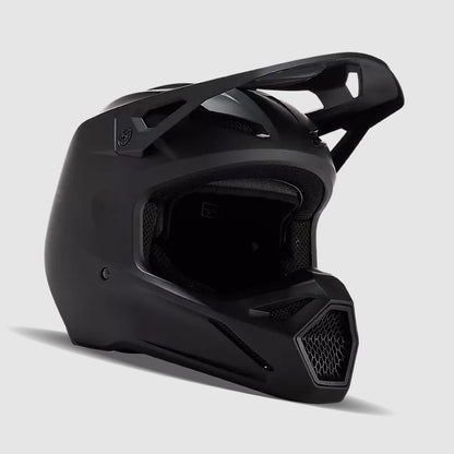 Casco Moto V1 Solid Negro Mate Fox | Casco Moto Fox casco fox racing motocross mtb