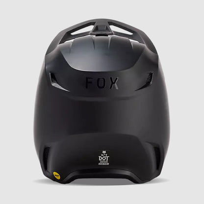 Casco Moto V1 Solid Negro Mate Fox | Casco Moto Fox casco fox racing motocross mtb