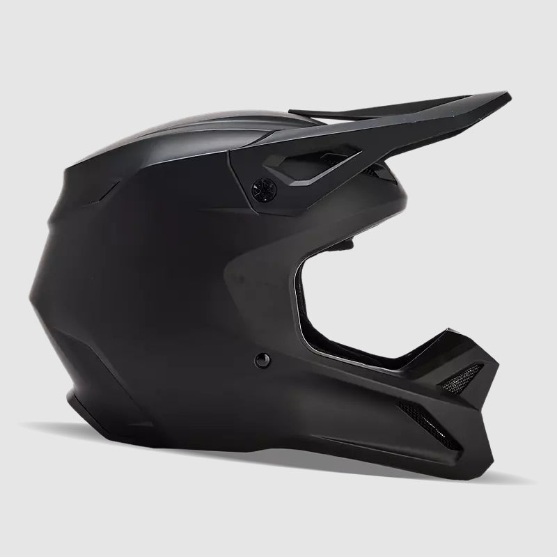 Casco Moto V1 Solid Negro Mate Fox | Casco Moto Fox casco fox racing motocross mtb