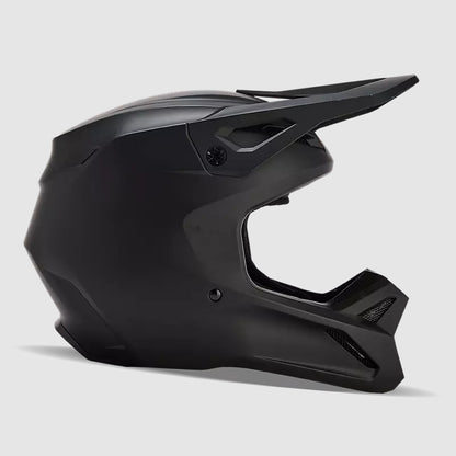 Casco Moto V1 Solid Negro Mate Fox | Casco Moto Fox casco fox racing motocross mtb
