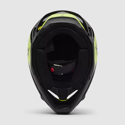 Casco Moto V1 Lean Gris/Amarillo Fox | Casco Moto Fox casco fox racing motocross mtb