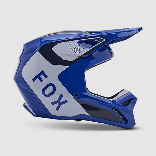 Casco Moto V1 Lean Azul Fox | Casco Moto Fox casco fox racing motocross mtb