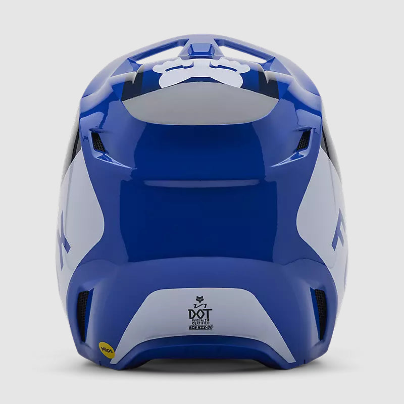Casco Moto V1 Lean Azul Fox | Casco Moto Fox casco fox racing motocross mtb