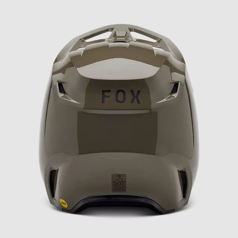 Casco Moto V1 Solid Cafe Fox | Casco Moto Fox casco fox racing motocross mtb