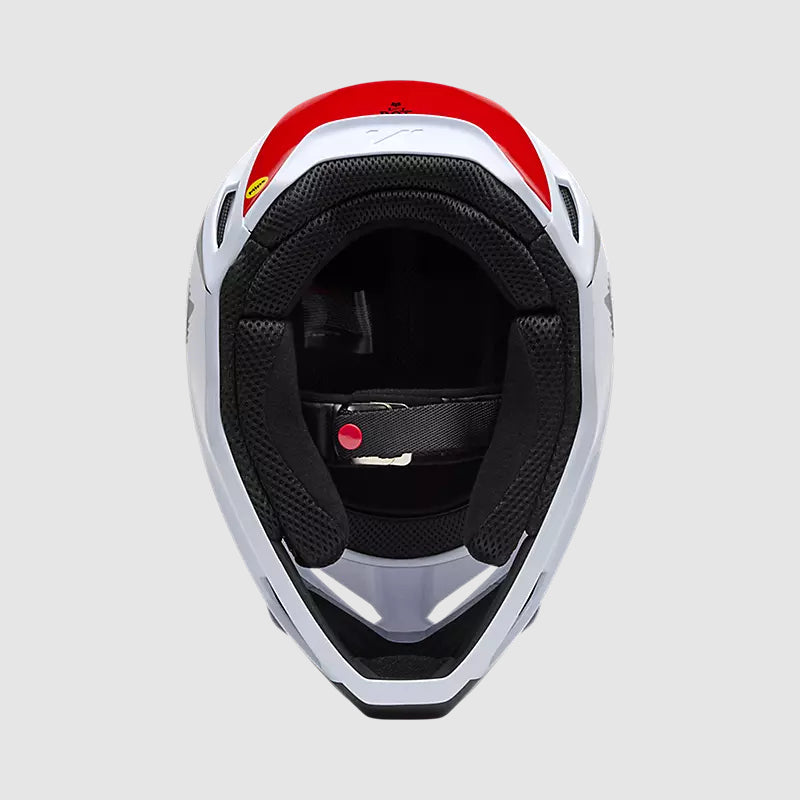 Casco Moto V1 Flow Blanco Fox | Casco Moto Fox casco fox racing motocross mtb