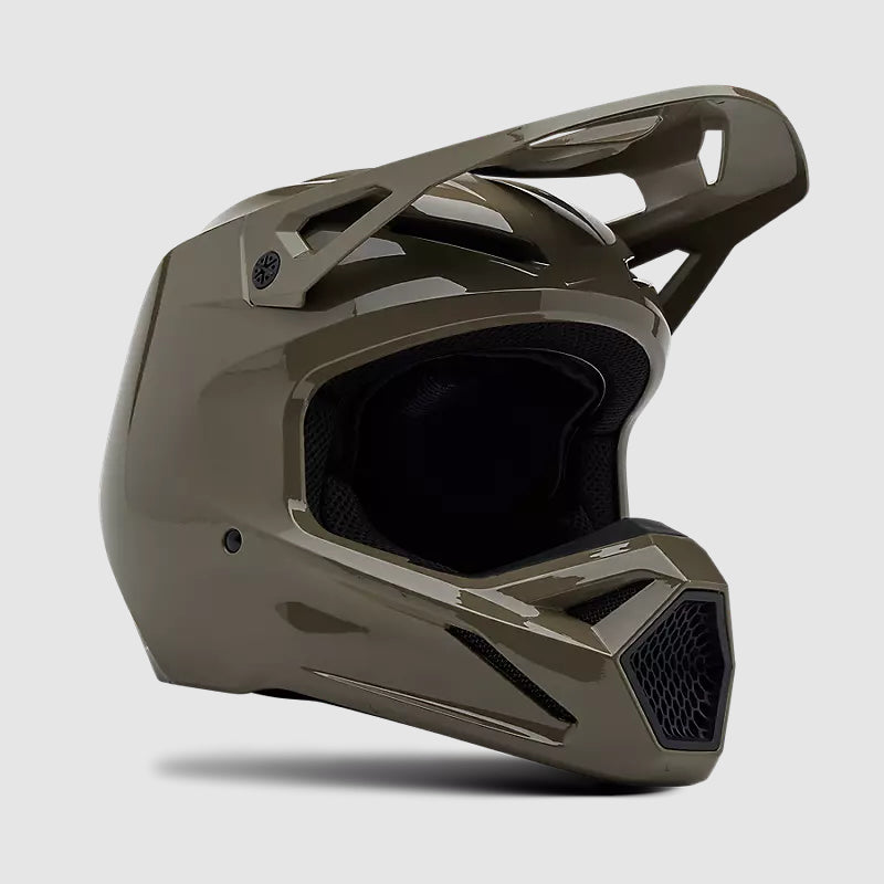 Casco Moto V1 Solid Cafe Fox | Casco Moto Fox casco fox racing motocross mtb