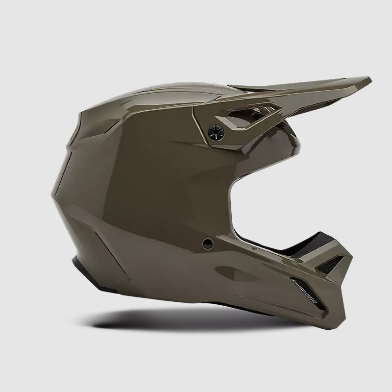 Casco Moto V1 Solid Cafe Fox | Casco Moto Fox casco fox racing motocross mtb