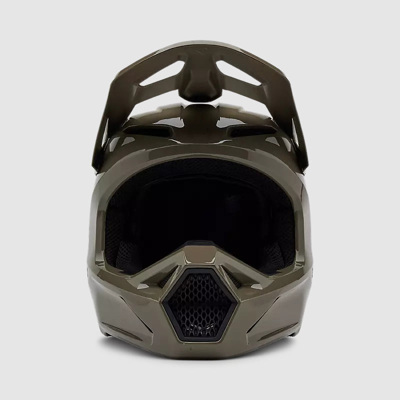 Casco Moto V1 Solid Cafe Fox | Casco Moto Fox casco fox racing motocross mtb